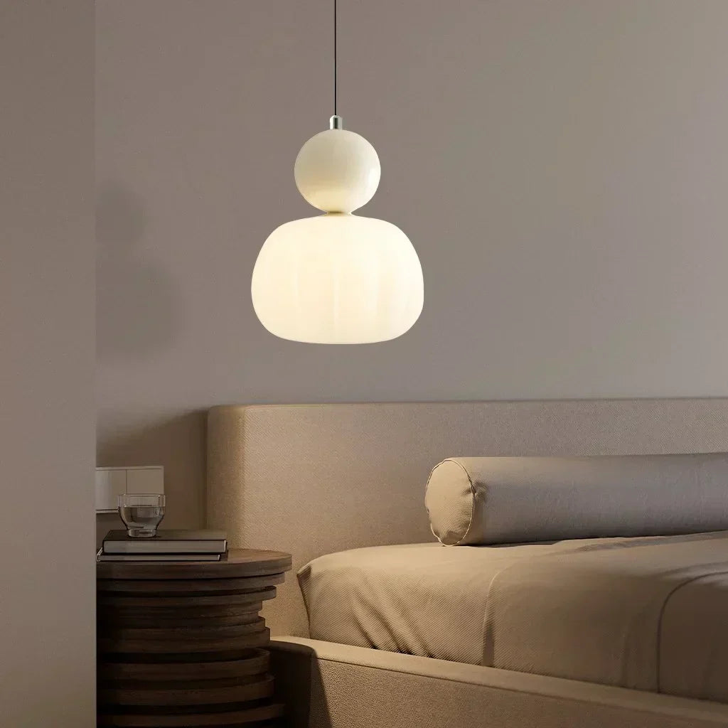 Suspension Art déco, une ou trois têtes, douille G9