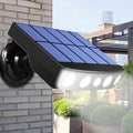 Lampe solaire extérieur à détecteur de mouvement, étanche IP65, noir