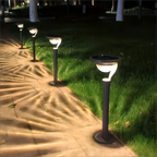 Lampe solaire extérieure pour jardin, terrasse et allée