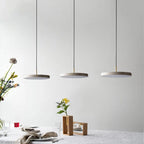 Suspension en métal et verre style scandinave, de 23 à 50 cm