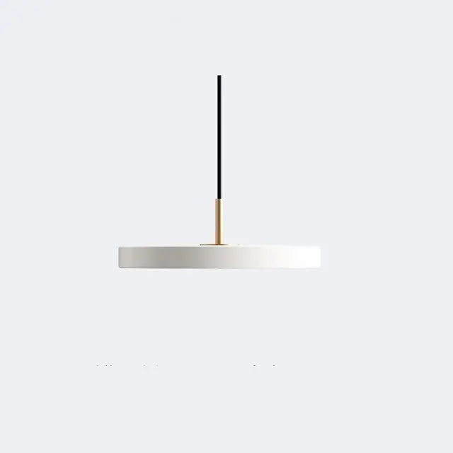 Suspension en métal et verre style scandinave, de 23 à 50 cm