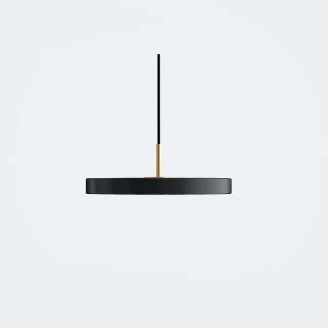 Suspension en métal et verre style scandinave, de 23 à 50 cm