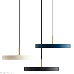 Suspension en métal et verre style scandinave, de 23 à 50 cm