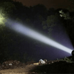 Lampe torche LED rechargeable par USB, étanche, 142 g