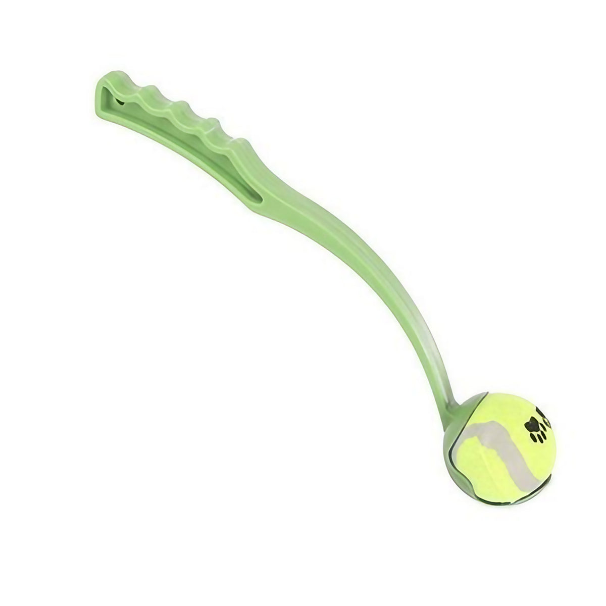 Lance-balle pour chien de 38 cm, ramasse la balle sans se baisser, vert