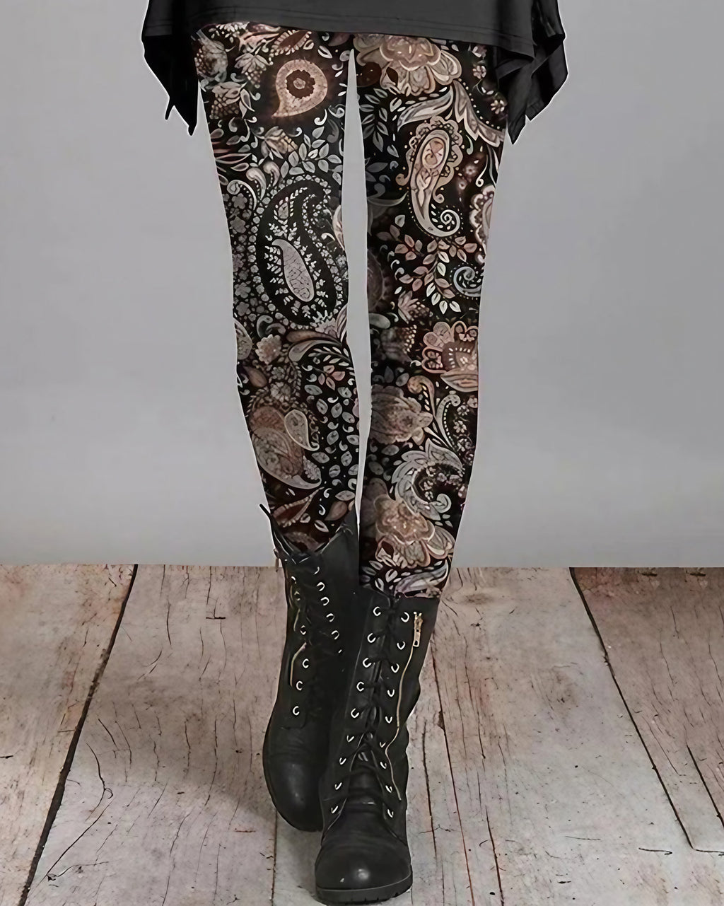 Legging femme à motifs ethniques rétro, quatre modèles, S au 5XL