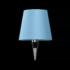 Lampe sans fil à poser sur une bouteille, rechargeable USB-C, bleu clair