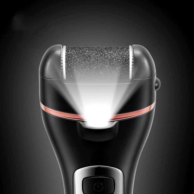 Râpe électrique pour les pieds, 3 têtes, 2 vitesses, rechargeable