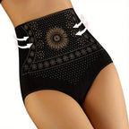 Lingerie gainante femme sans coutures, large ceinture, M au 2XL, noir