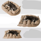 Panier pour chien à rebords, lavable en machine, du S au L