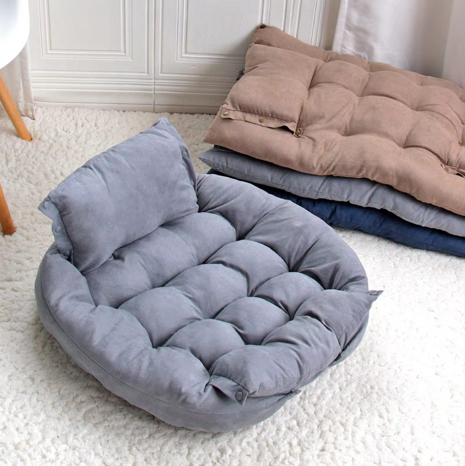 Panier pour chien à rebords, lavable en machine, du S au L