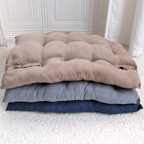 Panier pour chien à rebords, lavable en machine, du S au L, marron