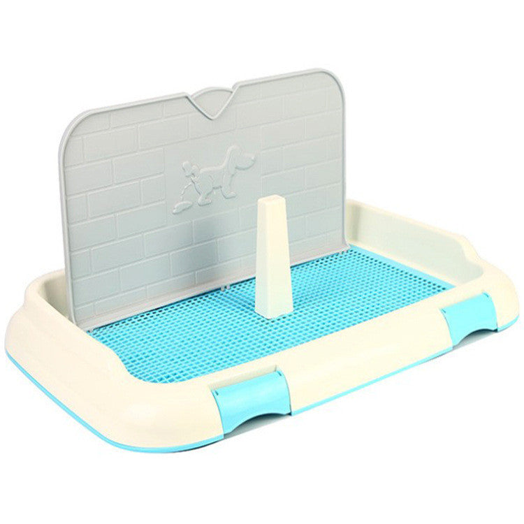 Litière pour chien mâle avec paroi anti-fuite, 34 x 47 cm, bleu