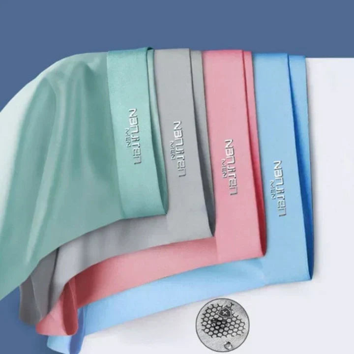 Lot de 4 boxers homme extensibles, ceinture souple, du L au 5XL