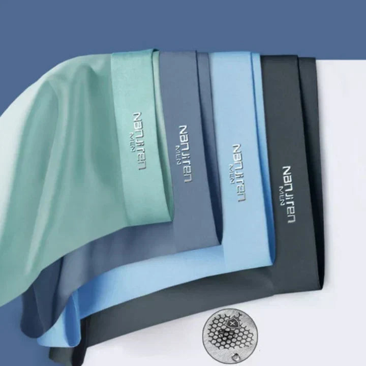 Lot de 4 boxers homme extensibles, ceinture souple, du L au 5XL