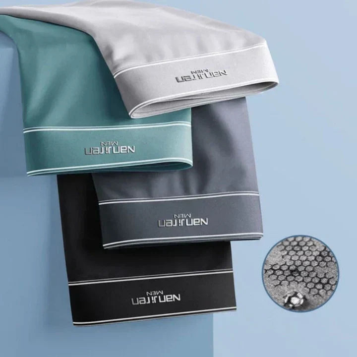 Lot de 4 boxers homme extensibles, ceinture souple, du L au 5XL