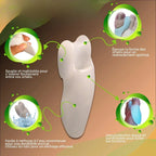 Écarteurs d'orteils en silicone souple, lot de 6 (3 paires)