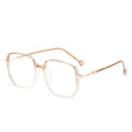 Lunettes de lecture avec filtre lumière bleue, de +1 à +4, doré