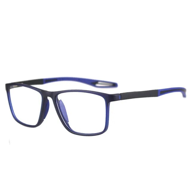 Lunettes de lecture multifocales légères, quatre coloris, bleu