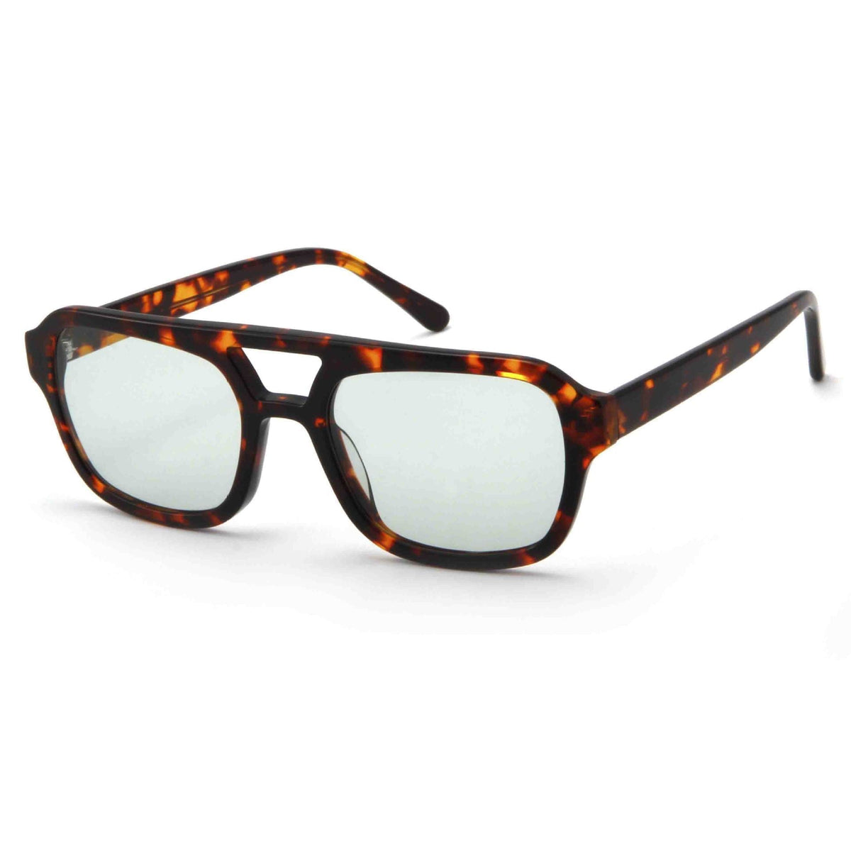 Lunettes de soleil femme style aviateur, monture ovale