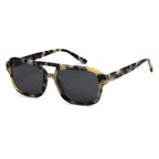 Lunettes de soleil femme style aviateur, monture ovale, coloris 1