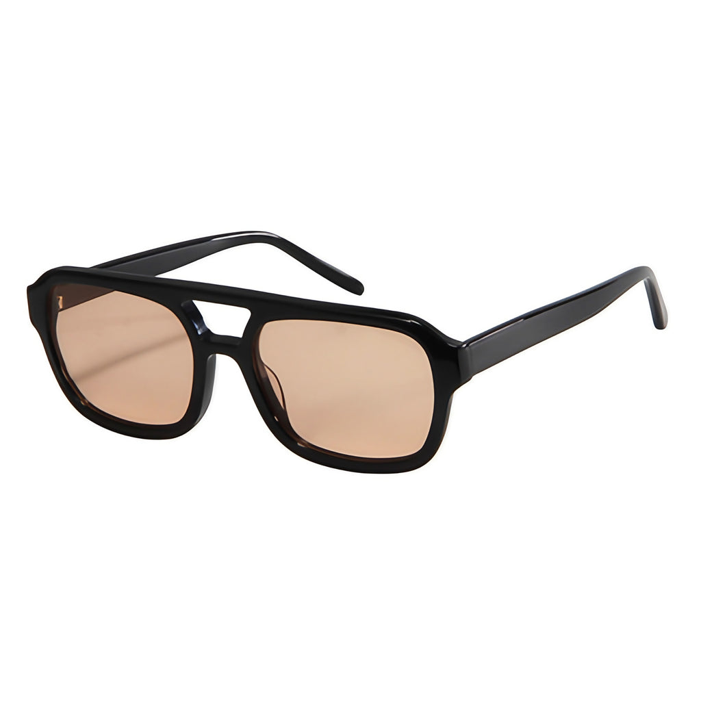 Lunettes de soleil femme style aviateur, monture ovale, coloris 2