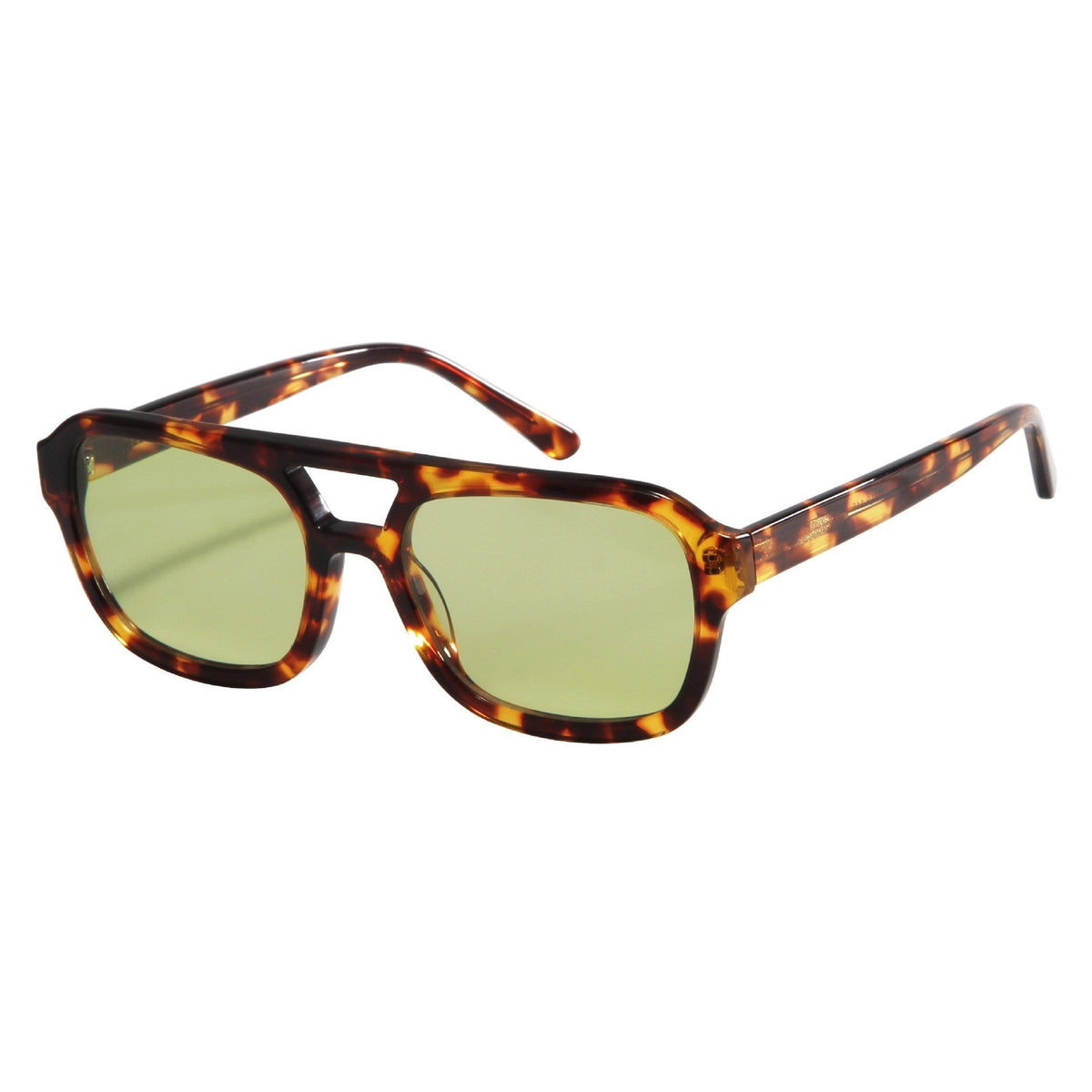 Lunettes de soleil femme style aviateur, monture ovale, coloris 3