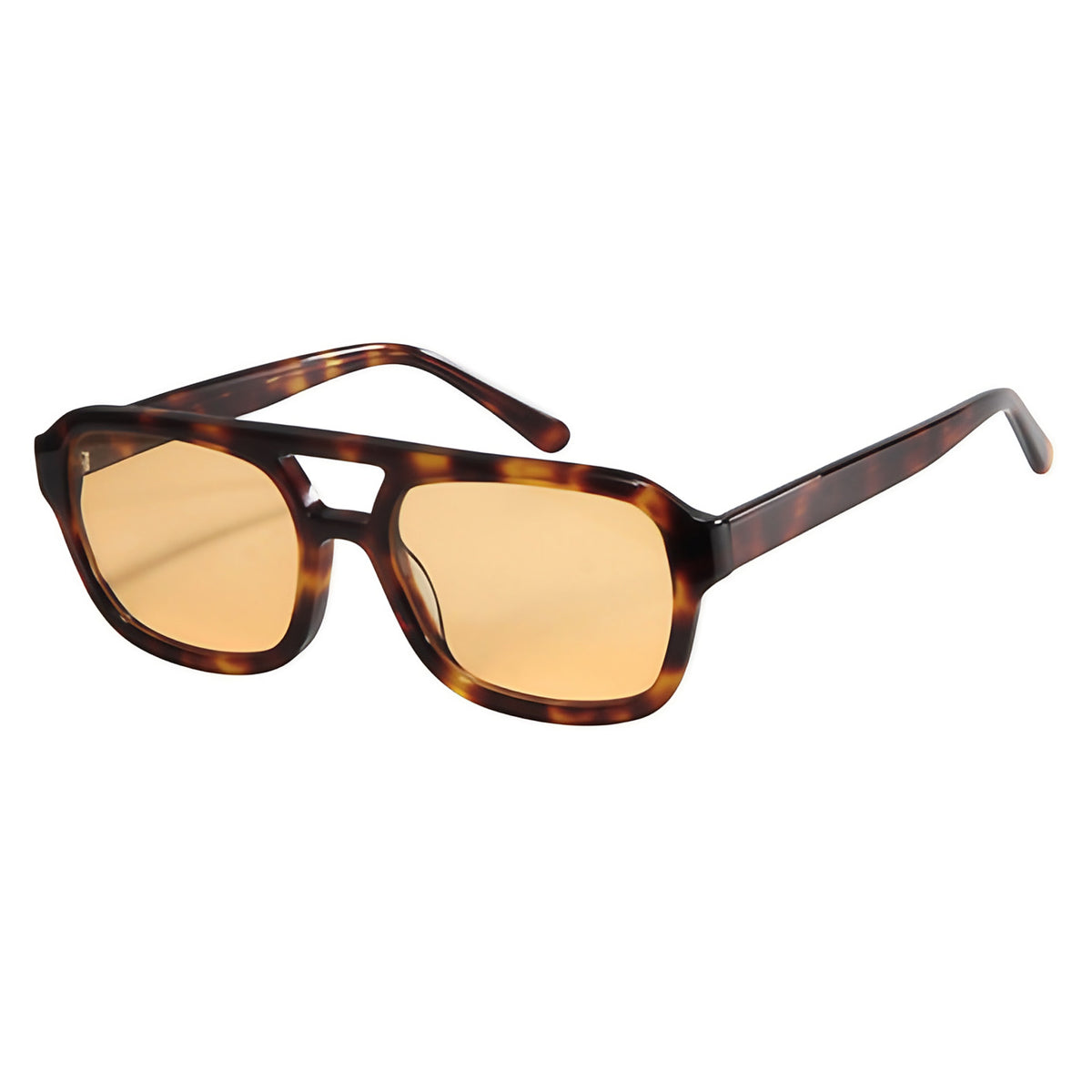 Lunettes de soleil femme style aviateur, monture ovale, coloris 4