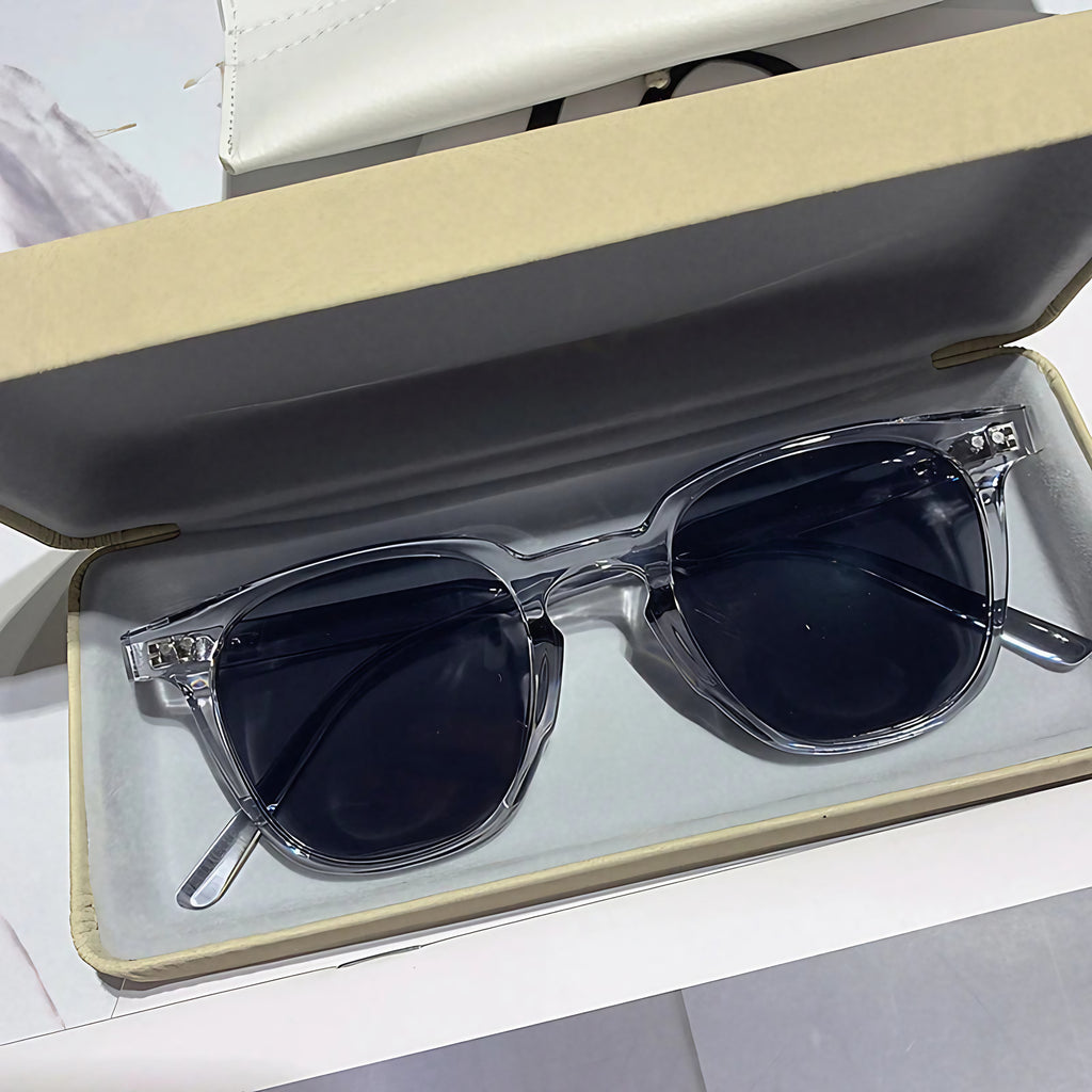 Lunettes de soleil polarisées UV400, mixtes, six coloris, gris