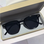 Lunettes de soleil polarisées UV400, mixtes, six coloris, noir
