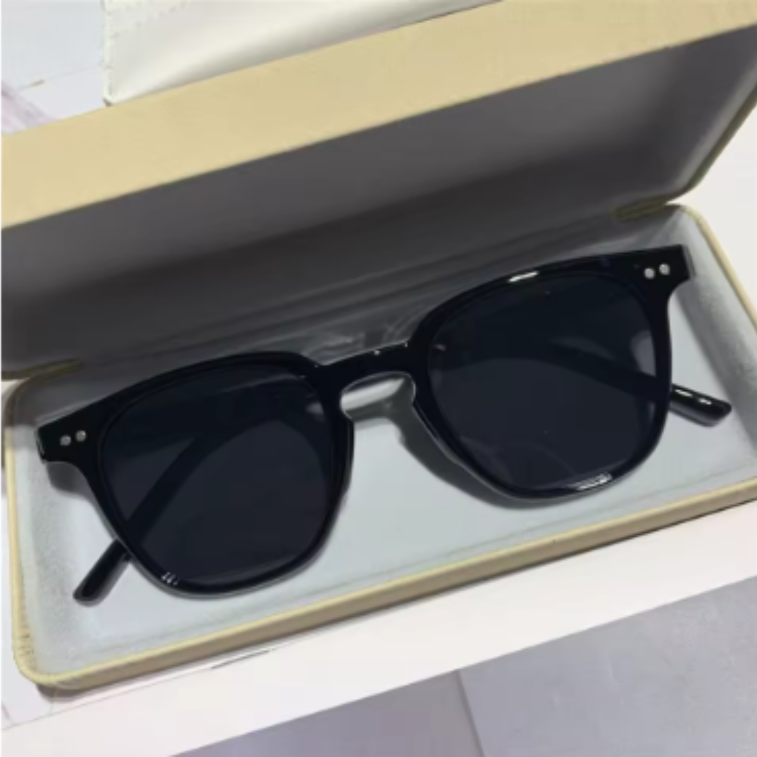 Lunettes de soleil polarisées UV400, mixtes, six coloris, noir