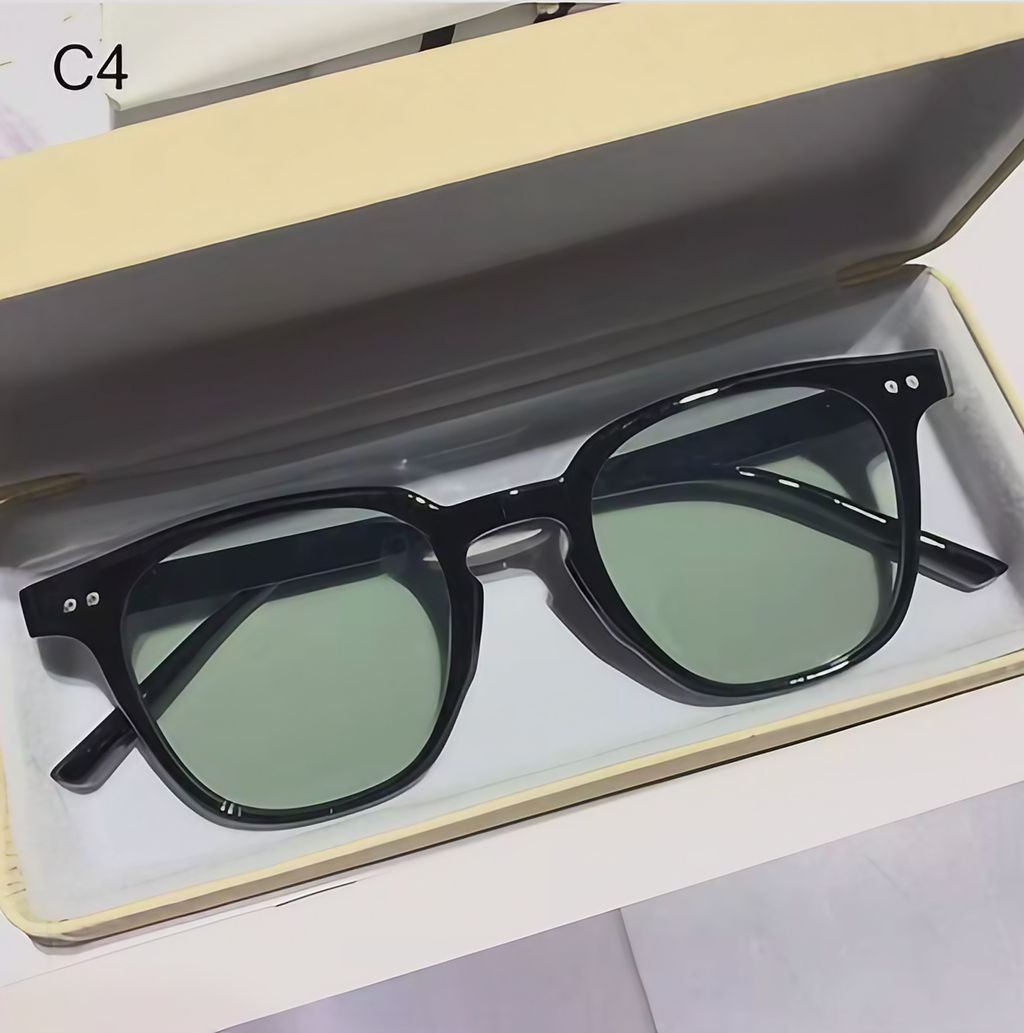 Lunettes de soleil polarisées UV400, mixtes, six coloris, vert