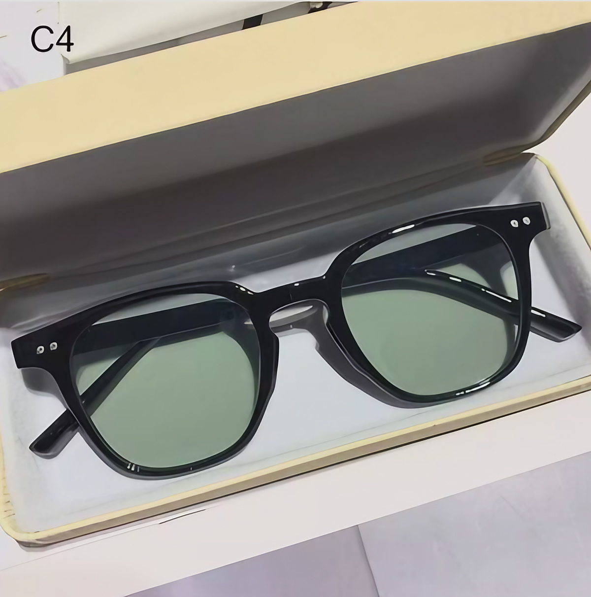 Lunettes de soleil polarisées UV400, mixtes, six coloris, vert
