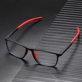 Lunettes monofocales ultralégères unisexes, quatre coloris, rouge