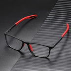 Lunettes monofocales ultralégères unisexes, quatre coloris, rouge