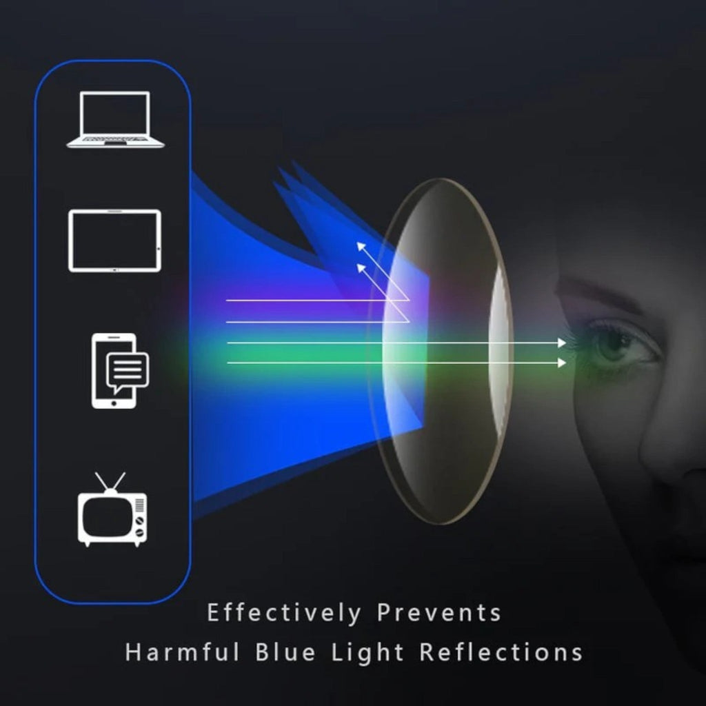Lunettes monofocales ultralégères unisexes, quatre coloris