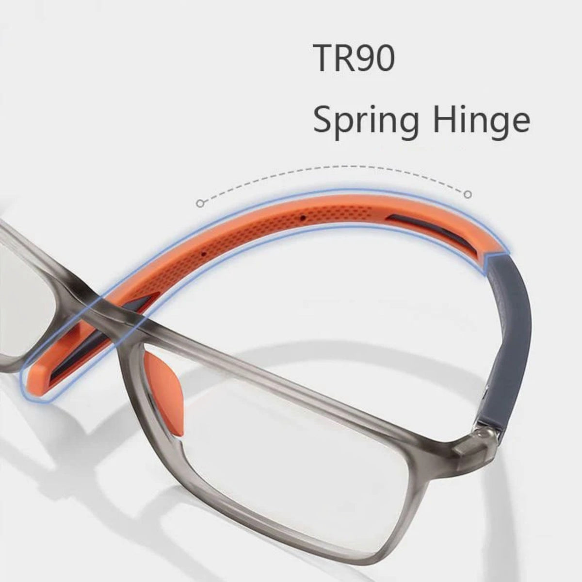 Lunettes monofocales ultralégères unisexes, quatre coloris