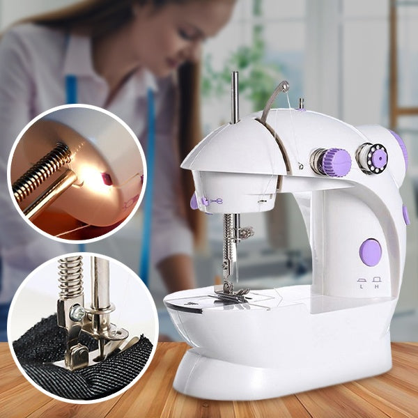 Machine à coudre électrique compacte avec éclairage LED