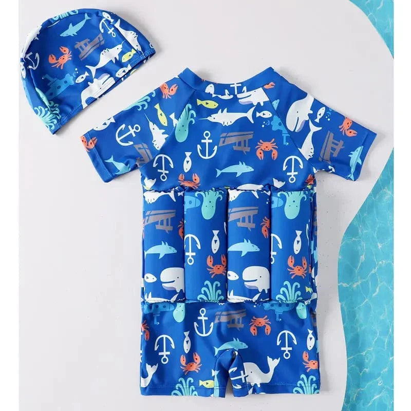 Maillot de bain flottant bébé et enfant, de 1 à 7 ans