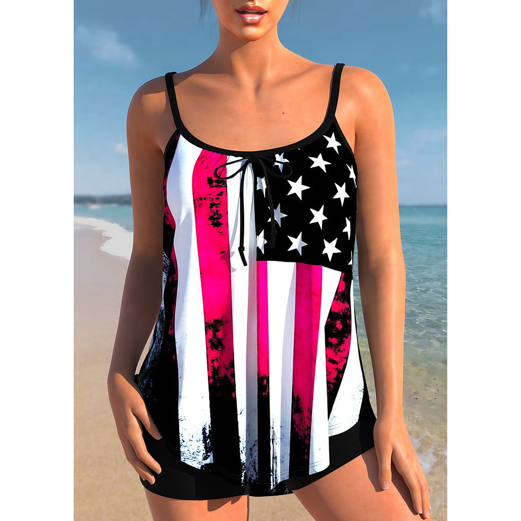 Maillot de bain femme à pois, douze coloris, du S au 5XL, noir et rouge