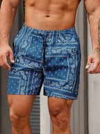 Short de bain homme à séchage rapide, sept coloris, S au 3XL, bleu marine