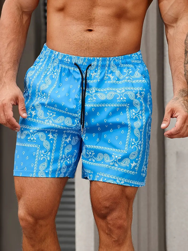 Short de bain homme à séchage rapide, sept coloris, S au 3XL, bleu roi
