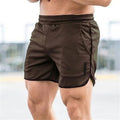 Maillot de bain homme ajusté, séchage rapide, onze coloris, café
