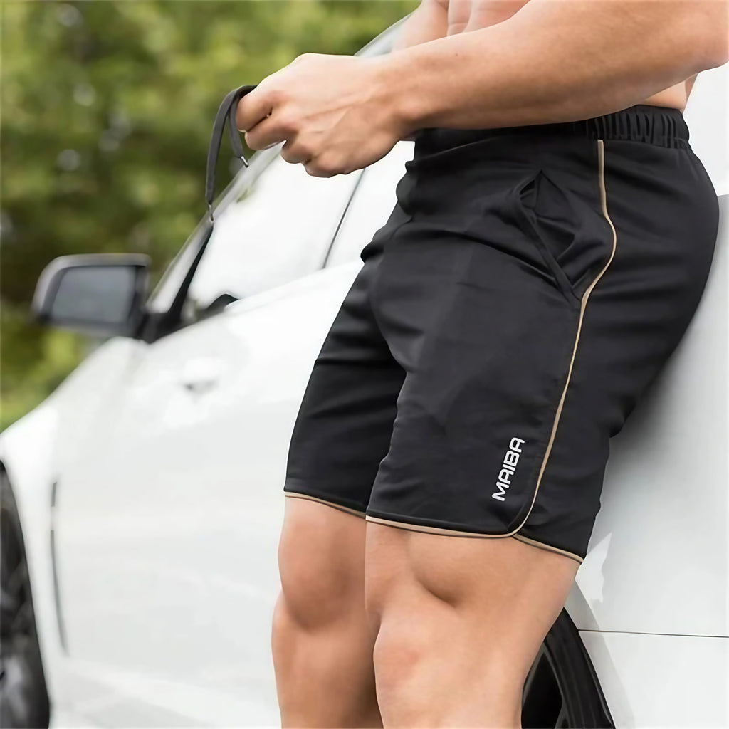 Maillot de bain homme ajusté, séchage rapide, onze coloris, noir et marron