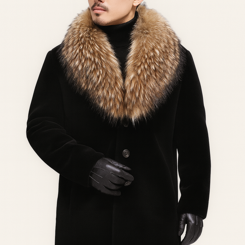 Manteau chaud homme d'hiver, intérieur doux, trois coloris