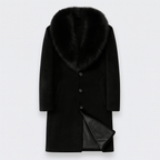 Manteau chaud homme d'hiver, intérieur doux, trois coloris, noir