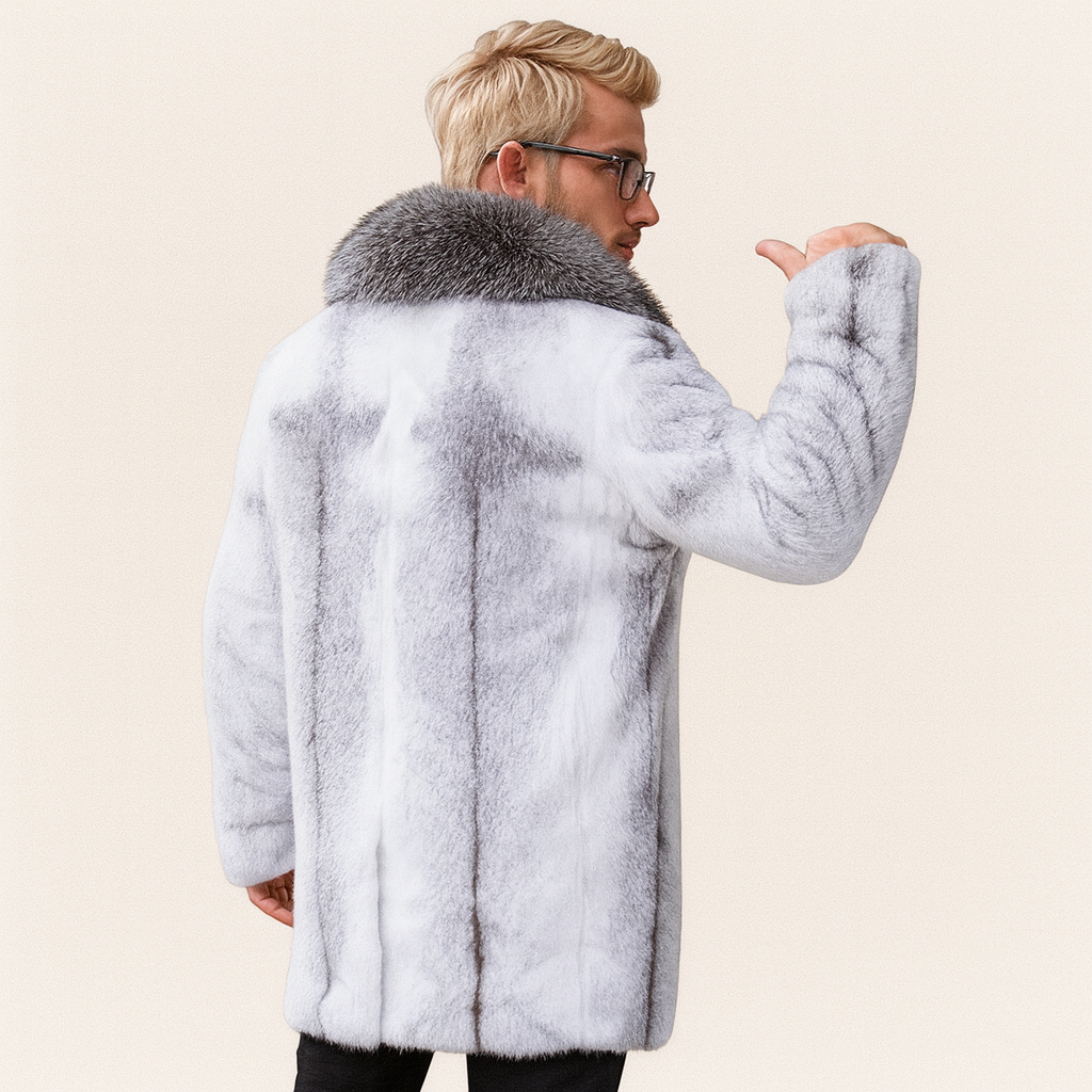 Manteau chaud homme d'hiver, intérieur doux, trois coloris