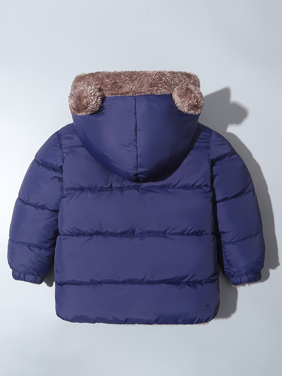 Manteau d'hiver enfant à oreilles d'ours, de 1 à 8 ans
