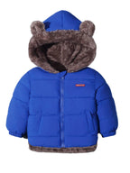 Manteau d'hiver enfant à oreilles d'ours, de 1 à 8 ans