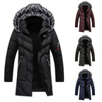 Manteau d'hiver homme à capuche ajustable, du XS au 4XL